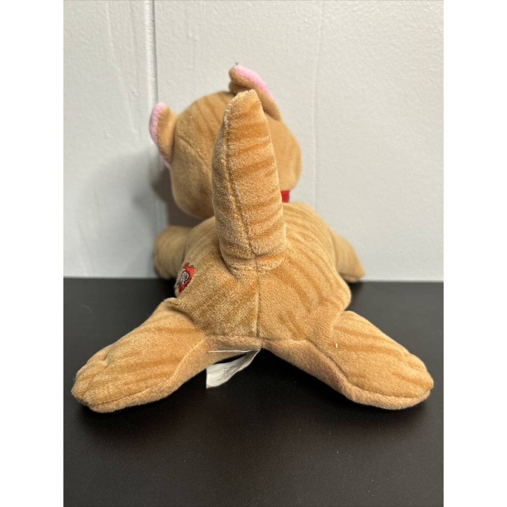 VINTAGE Tonka 1980's Pound Purries Orange Striped Tabby Cat Plush Stuffed - Picture 4 of 9